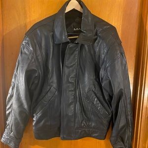 Black leather Jacket